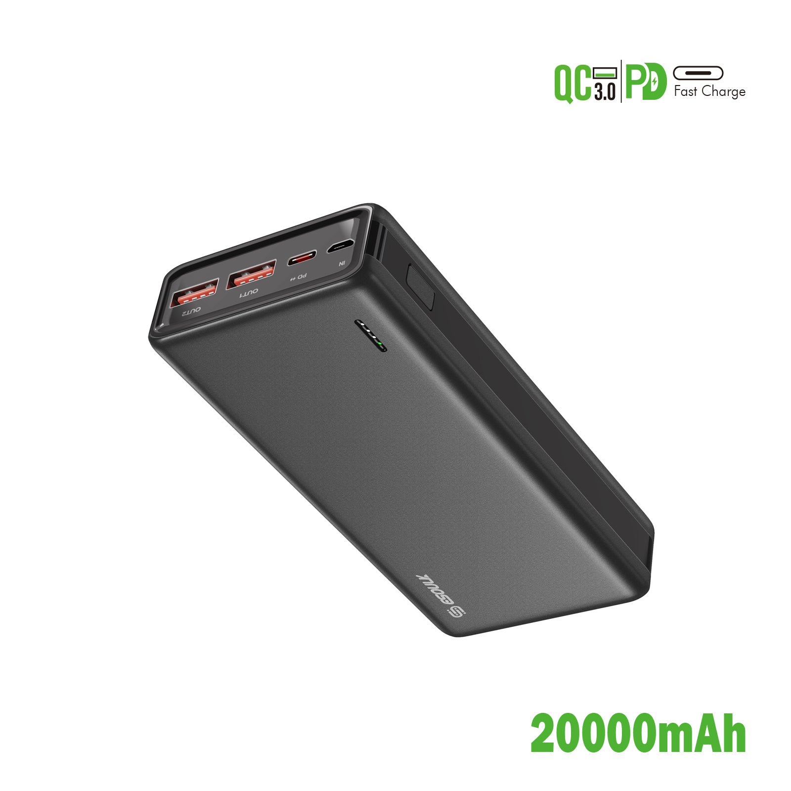 UNIVERSAL 20000MAH POWER BANK - ACCESSORIER
