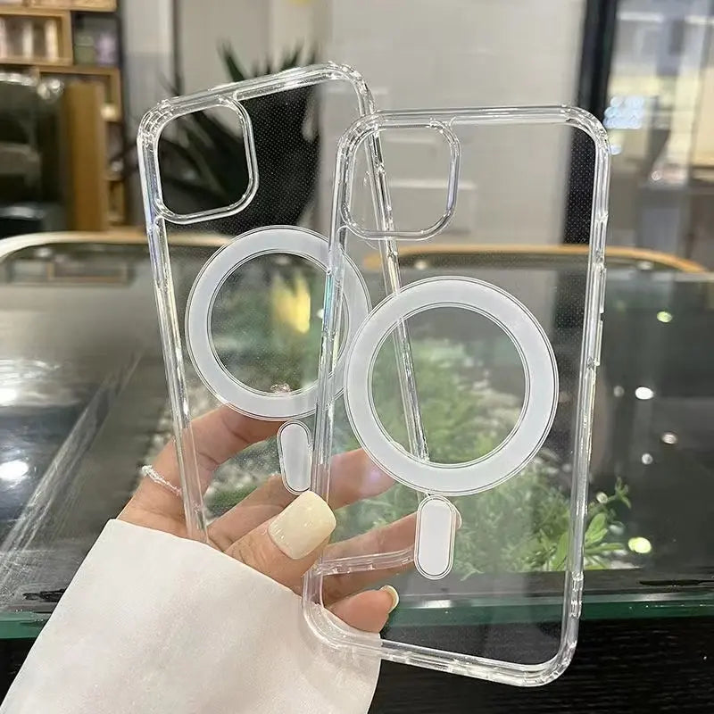 CLEAR WITH MAGSAFE FOR 15 PRO MAX