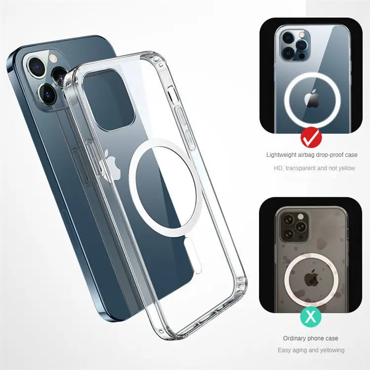 CLEAR WITH MAGSAFE FOR 15 PRO MAX