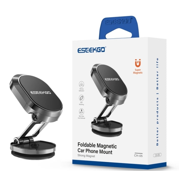 ESEEKGO CH-05 Foldable Magnetic Car Phone Mount