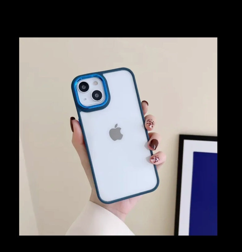 JD-CLEAR METAL CAMERA -IPHONE XR