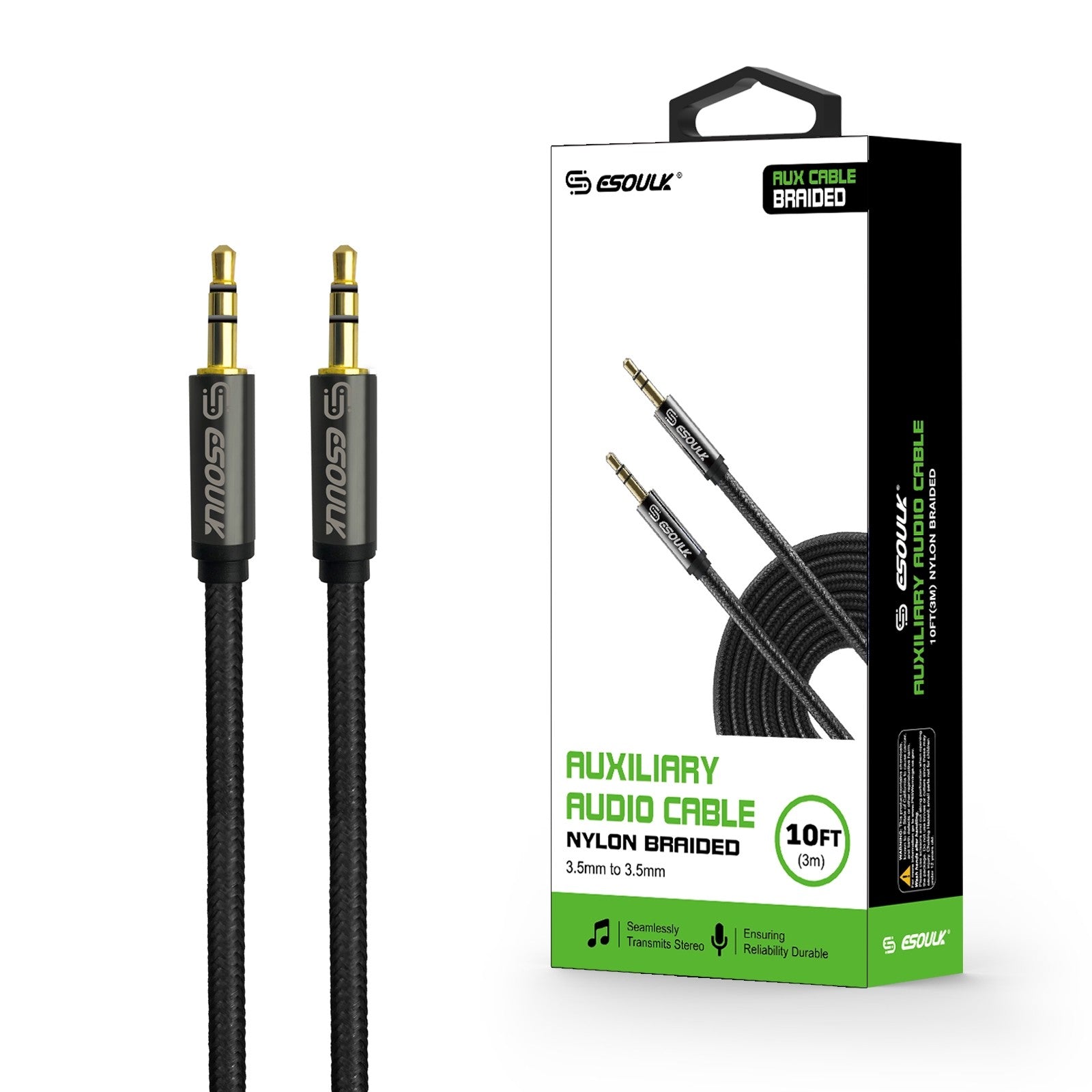 AUX CABLE - ACCESSORIES 10FT -ACCESSORIES