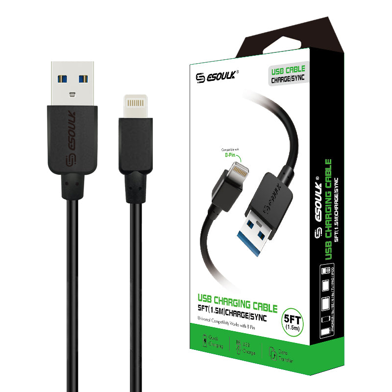 5FT USB FAST CHARGING CABLE- ACCESSORIES