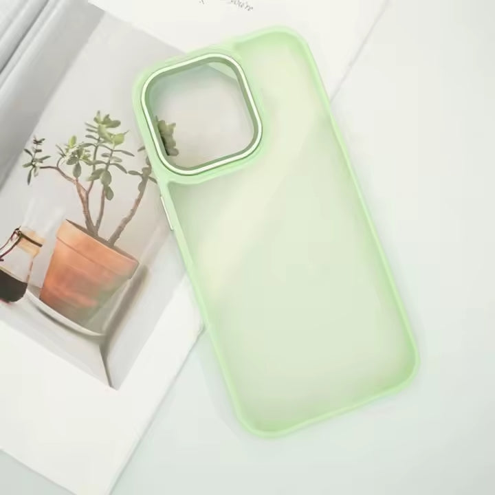 Hard Case with Metallic Lens - Iphone 16 Plus Case
