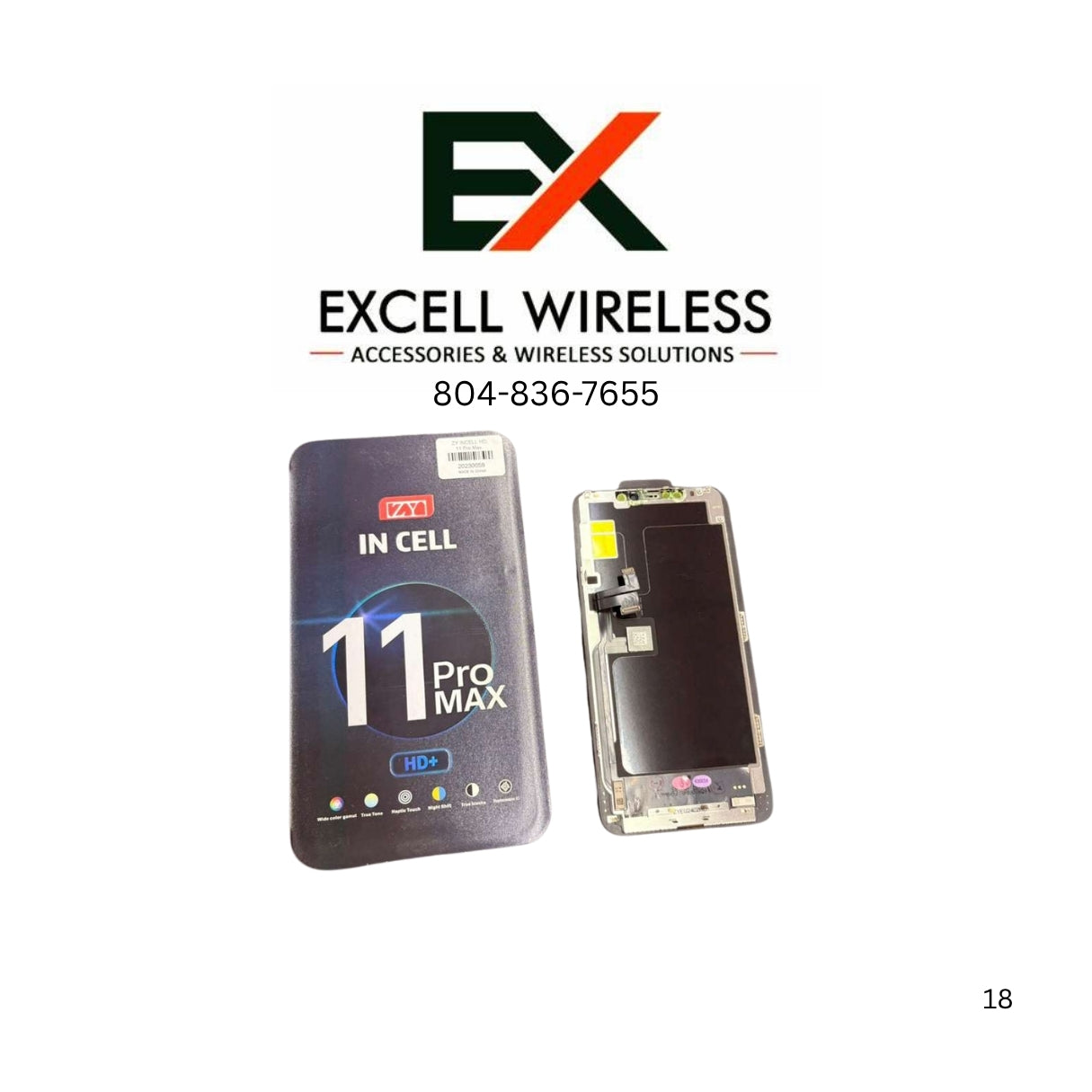 IPHONE 11 PRO MAX HD+ incell