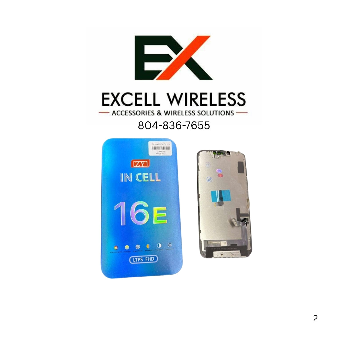 IPHONE 16 E HD+ incell