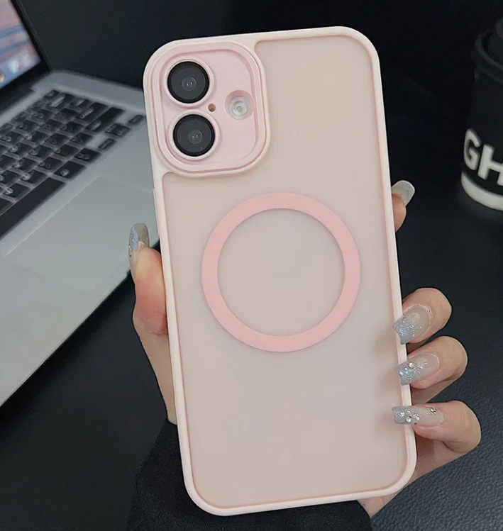 Mag safe Case with Camera lens Protector- Iphone 11