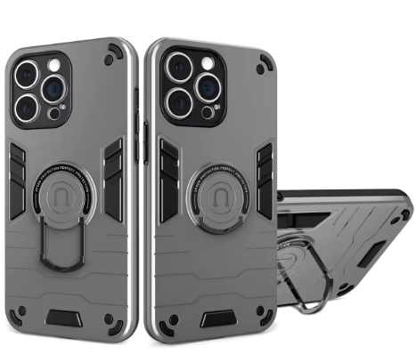 Armor Magnetic Kickstand Case- Iphone 16 Pro Max