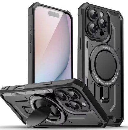 Magnetic Kickstand Case- Iphone 16 Pro Max