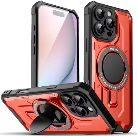 Magnetic Kickstand Case- Iphone 16 Pro Max