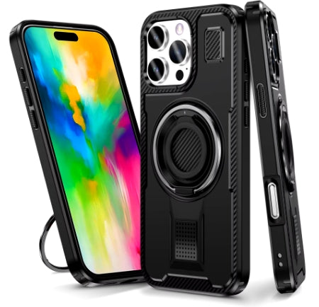 Multi-Functional 2 in 1 Case- Iphone 16 Pro Max