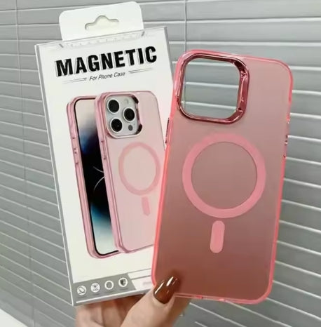 Electroplated dazzling magnetic phone case-Iphone 11