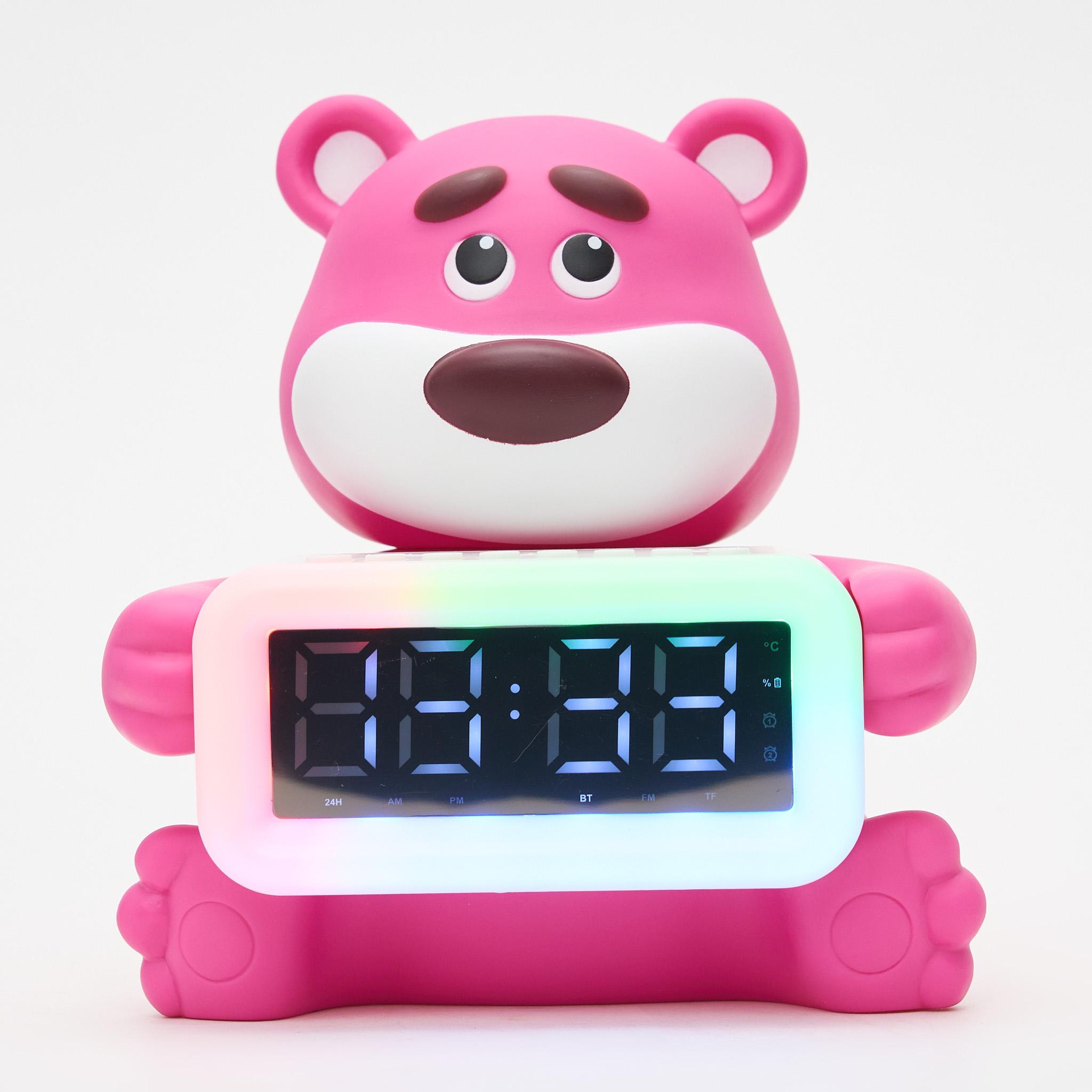 CH-M52 Bluetooth Teddy Bear Alarm Clock Speaker