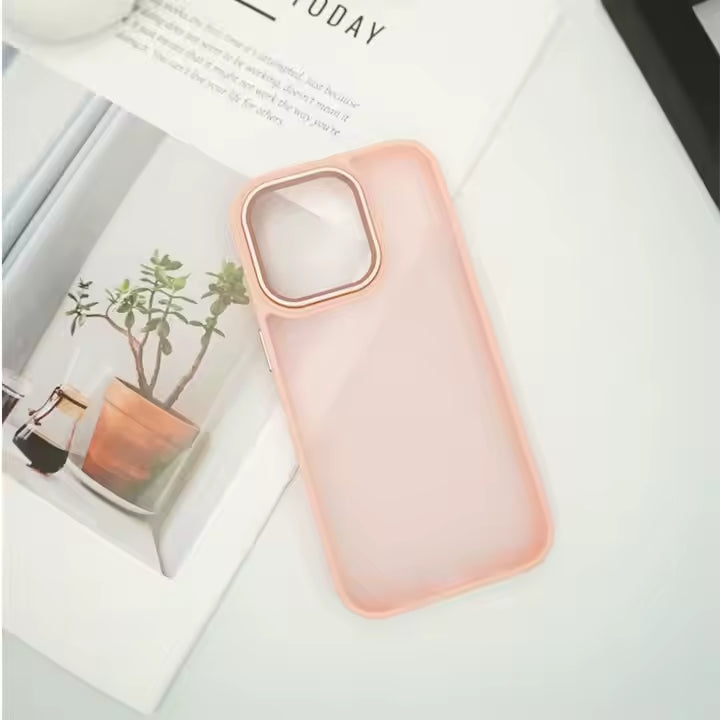 Hard Case with Metallic Lens - Iphone 16 Case